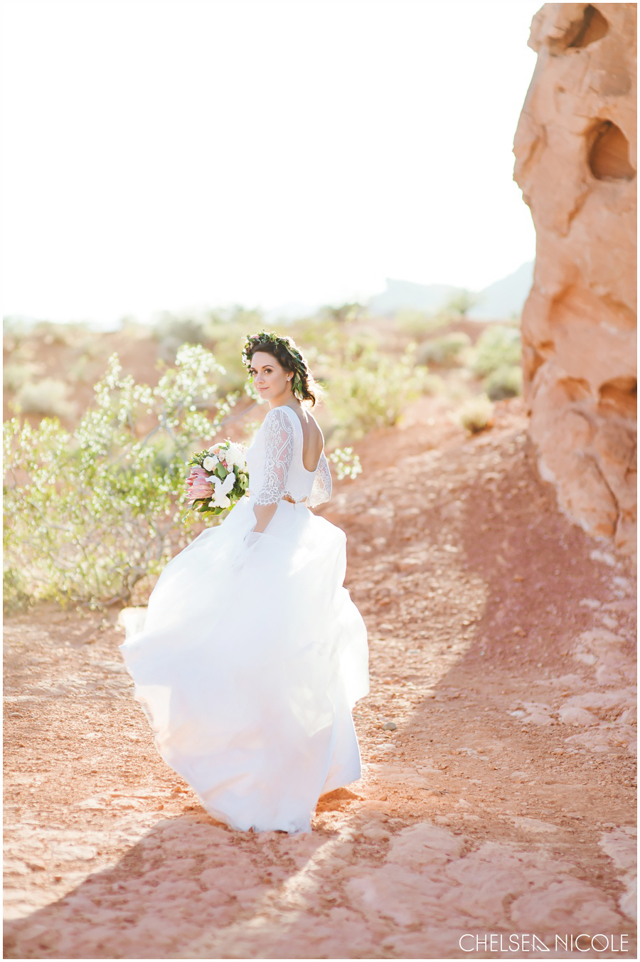 Valley of Fire Boho Desert Wedding | Chelsea Nicole Photography